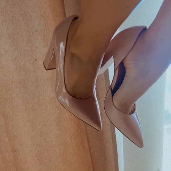 Blush block heels New Without Tags - Picture 2 of 9